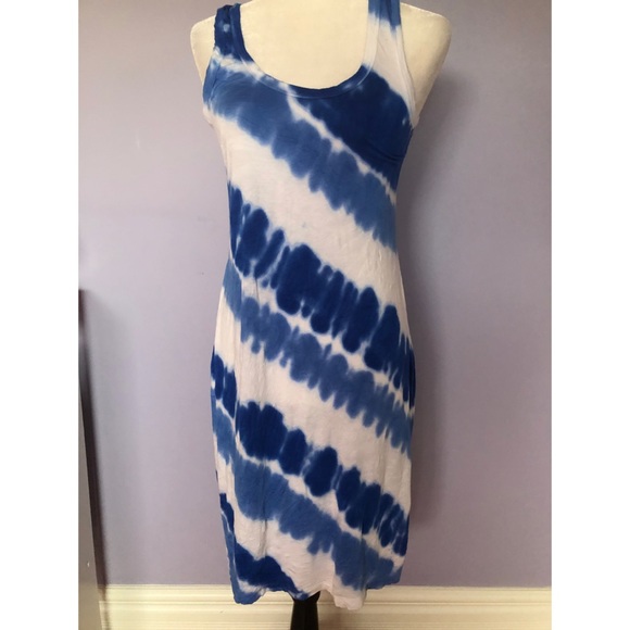 Calvin Klein Dresses & Skirts - Calvin Klein blue tie dye dress